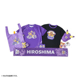 Ringer T-shirt (110) Sanfrecce x Pokémon Center Hiroshima - Authentic Japanese Pokémon Center T-shirt (cotton) 
