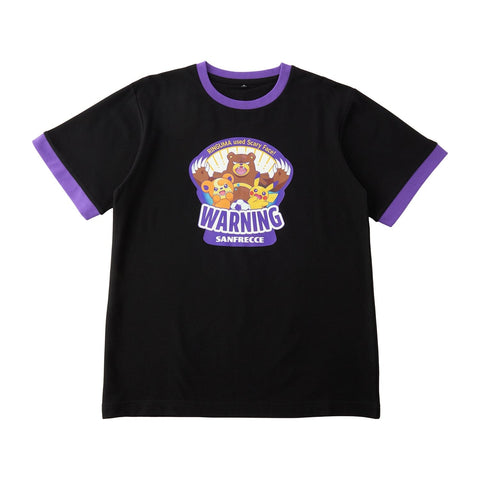 Ringer T-shirt (L) Sanfrecce x Pokémon Center Hiroshima - Authentic Japanese Pokémon Center T-shirt (cotton) 