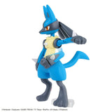 Riolu & Lucario Pokémon PLAMO (Plastic Model) Collection Select Series No.44 - Authentic Japanese Bandai Namco Model kit 
