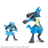Riolu & Lucario Pokémon PLAMO (Plastic Model) Collection Select Series No.44 - Authentic Japanese Bandai Namco Model kit 