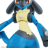 Riolu & Lucario Pokémon PLAMO (Plastic Model) Collection Select Series No.44 - Authentic Japanese Bandai Namco Model kit 