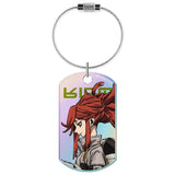 Riyo Hologram Acrylic Key Ring - Gachiakuta - Authentic Japanese azurmaker Keychain 