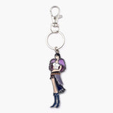 Robin Stained Glass Style Keychain ELBAPH - ONE PIECE - Authentic Japanese TOEI ANIMATION Keychain 