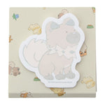 Rockruff Die Cut Sticky Notes - My Little Bestie - Authentic Japanese Pokémon Center Office Accessory (plastic) 