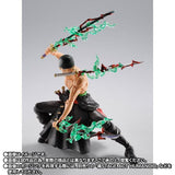 Roronoa Zoro S.H.Figuarts Figure "King of Hell" - ONE PIECE - Authentic Japanese Bandai Namco Figure 