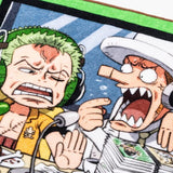 Roronoa Zoro & Usopp Hand Towel - Mugiwara Space - ONE PIECE - Authentic Japanese TOEI ANIMATION Towel (cotton) 