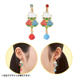 Roserade Piercing Earrings Midarezaki - Authentic Japanese Pokémon Center Earrings 