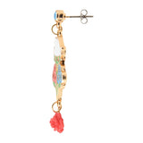 Roserade Piercing Earrings Midarezaki - Authentic Japanese Pokémon Center Earrings 