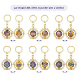 Rotating Metal Keychain Collection - Halloween Trick or trick (6Pcs/BOX) - Authentic Japanese Pokémon Center Keychain 