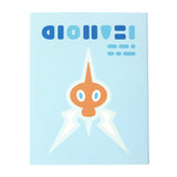 Rotom Catalog-Style Sticky Note Set "Give Me Electricity!" - Authentic Japanese Pokémon Center Notepad 