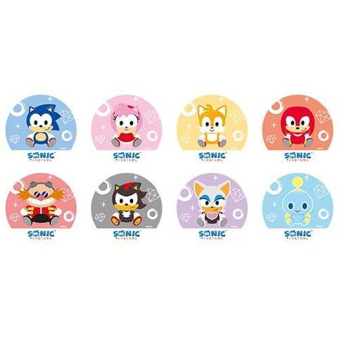 Round Shaped Tin Badge Collection B - Sonic the Hedgehog (1Pcs/Random) - Authentic Japanese SEGA Pin 