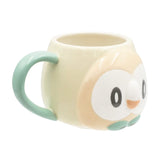 Rowlet Face Mug Cup Poképeace (Pokémon Peaceful Place) - Authentic Japanese Takara Tomy Mug (ceramic) 