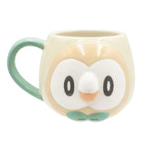 Rowlet Face Mug Cup Poképeace (Pokémon Peaceful Place) - Authentic Japanese Takara Tomy Mug (ceramic) 
