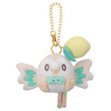 Rowlet Mascot Plush Keychain Colorful Ver. Poképeace (Pokémon Peaceful Place) - Authentic Japanese Takara Tomy Mascot Plush Keychain 