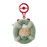 Rowlet Mascot Plush Pokémon Holiday Blessings - Authentic Japanese Pokémon Center Mascot Plush Keychain 
