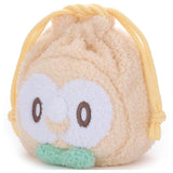 Rowlet Plush Bag Poképeace - Authentic Japanese Takara Tomy Pouch Bag 
