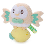 Rowlet Plush Colorful Ver. Poképeace (Pokémon Peaceful Place) - Authentic Japanese Takara Tomy Plush 