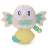 Rowlet Plush Colorful Ver. Poképeace (Pokémon Peaceful Place) - Authentic Japanese Takara Tomy Plush 