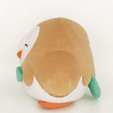 Rowlet Plush Cushion PZ63 Potehagu - Authentic Japanese San-ei Boeki Plush 