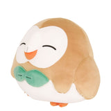Rowlet Plush Cushion PZ63 Potehagu - Authentic Japanese San-ei Boeki Plush 