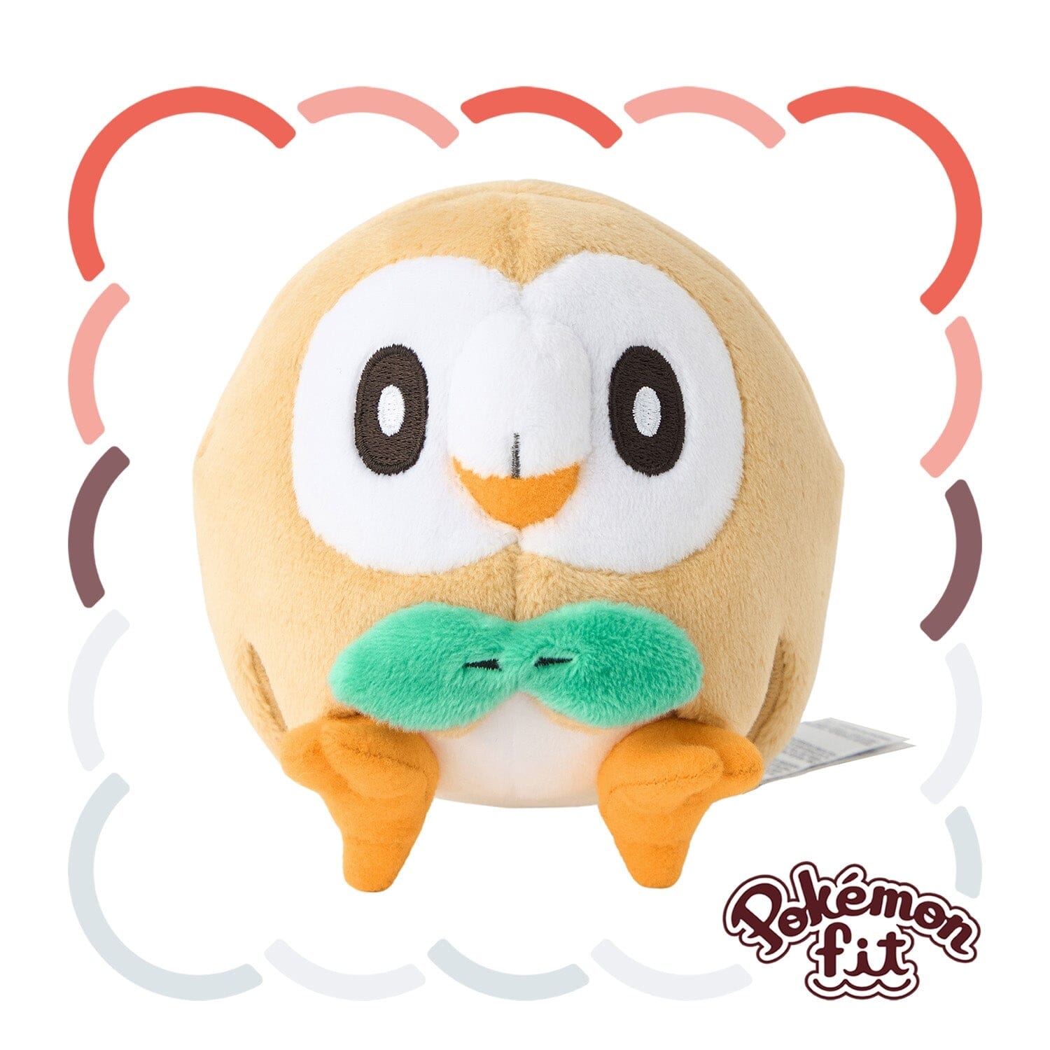 Rowlet Plush Pokémon fit | Authentic Japanese Pokémon Plush
