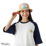 Rowlet Straw Hat 54cm/58cm Happy Sunny Day - Authentic Japanese Pokémon Center Hat 