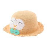 Rowlet Straw Hat 58cm Happy Sunny Day - Authentic Japanese Pokémon Center Hat 