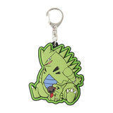 Rubber Keychain Collection CAVE DWELLER (1Pcs/Random) - Authentic Japanese Pokémon Center Keychain 