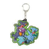 Rubber Keychain Collection CAVE DWELLER (1Pcs/Random) - Authentic Japanese Pokémon Center Keychain 