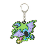 Rubber Keychain Collection CAVE DWELLER (8Pcs/BOX) - Authentic Japanese Pokémon Center Keychain 