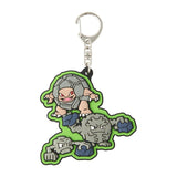 Rubber Keychain Collection CAVE DWELLER (8Pcs/BOX) - Authentic Japanese Pokémon Center Keychain 
