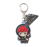 Rubber Keychain Collection - POKÉMON TRAINERS -STARDUST★BESTIES- (6Pcs/BOX) - Authentic Japanese Pokémon Center Keychain 