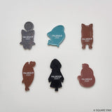 Rubber Magnet Collection Vol.2 - Final Fantasy XIV (6Pcs/BOX) - Authentic Japanese Square Enix Magnet Toy 