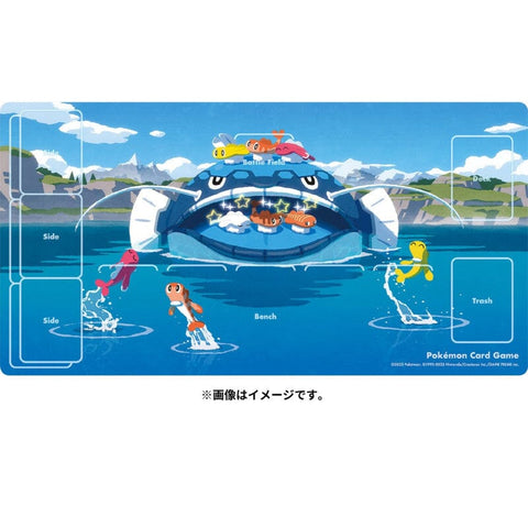 Rubber Playmat Itcho Agari Pokémon Card Game - Authentic Japanese Pokémon Center TCG 