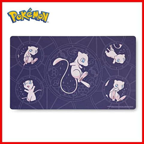 Rubber Playmat Mew Celestial Circles - Pokémon Card Game - Authentic Japanese Pokémon Center TCG 