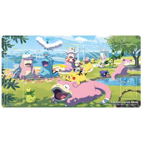 Rubber Playmat Pokémon Center Kagawa - Pokémon Card Game - Authentic Japanese Pokémon Center TCG Playmat 