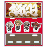 Rudo & Enjin & Zanka & Riyo Tsuitekku Acrylic Diorama - Gachiakuta - Authentic Japanese azurmaker Acrylic Stand 
