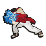 Ryu 8Shinku Hadouken) Embroidery Sticker Collection - Street Fighter 6 - Authentic Japanese GRAPHT Sticker 