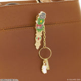 Sabotender Keychain with Clip Senor - Final Fantasy XIV - Authentic Japanese Square Enix Keychain 