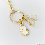 Sabotender Keychain with Clip Senor - Final Fantasy XIV - Authentic Japanese Square Enix Keychain 