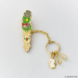 Sabotender Keychain with Clip Senor - Final Fantasy XIV - Authentic Japanese Square Enix Keychain 