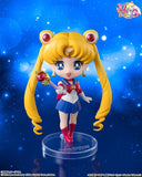 Sailor Moon Figuarts mini Figure -Crystal Star Compact Edition- Sailor Moon - Authentic Japanese Bandai Namco Figure 
