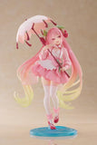 Sakura Miku Artist Masterpiece + Figure "Sakura Dress" ver. - Character Vocal Series 01: Hatsune Miku - Authentic Japanese TAITO Figure 