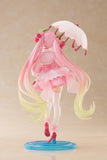 Sakura Miku Artist Masterpiece + Figure "Sakura Dress" ver. - Character Vocal Series 01: Hatsune Miku - Authentic Japanese TAITO Figure 