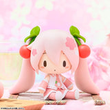 Sakura Miku Fuwa Petit Deformed Figure Hatsune Miku Series - VOCALOID Series - Authentic Japanese SEGA Figure 