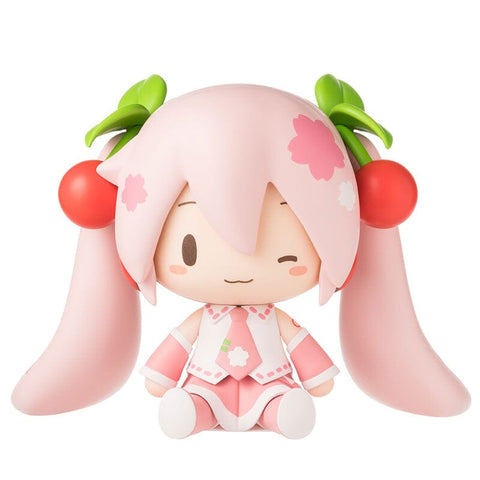 Sakura Miku Fuwa Petit Deformed Figure Hatsune Miku Series - VOCALOID Series - Authentic Japanese SEGA Figure 