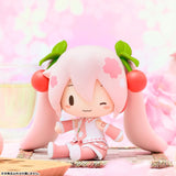 Sakura Miku Fuwa Petit Deformed Figure Hatsune Miku Series - VOCALOID Series - Authentic Japanese SEGA Figure 