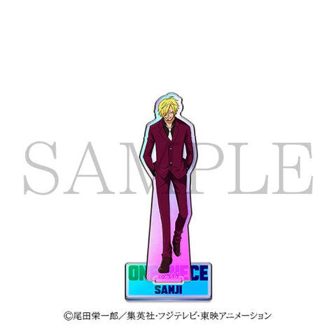 Sanji Acrylic Stand Mugiwara Store in Bandai Namco Cross Store - ONE PIECE - Authentic Japanese TOEI ANIMATION Office product 