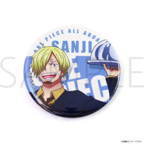 Sanji Can Badge ALL ABOARD！- ONE PIECE - Authentic Japanese TOEI ANIMATION Pin 