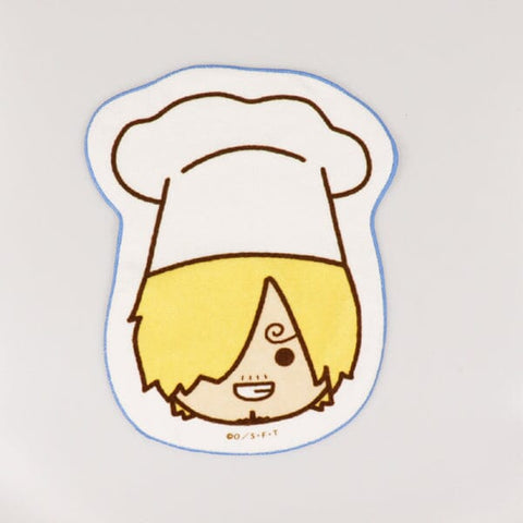 Sanji Donuts Die Cut Towel SANJI no OYATSU - ONE PIECE - Authentic Japanese TOEI ANIMATION Towel (cotton) 